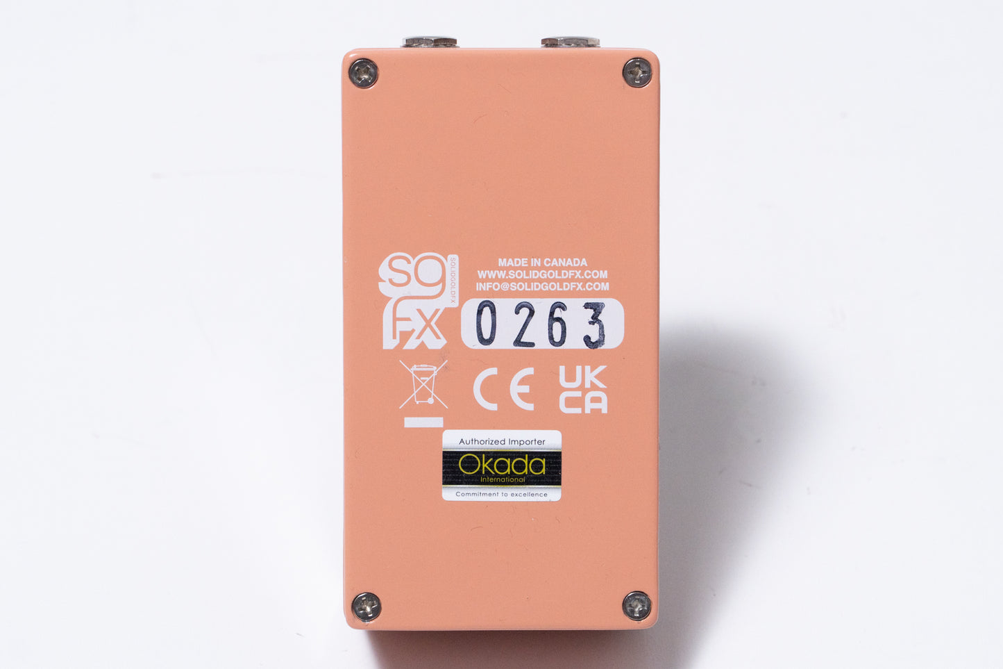 【used】SolidGoldFX / Surf Rider Ⅳ Coral Pink【GIB Yokohama】