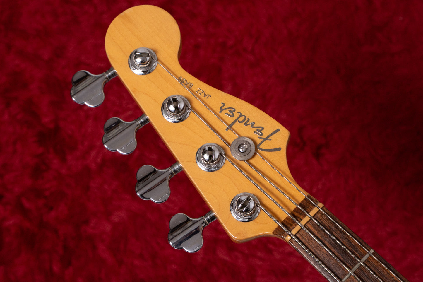 【used】Fender / American Deluxe Jazz Bass 4st Chrome Red 2002 4.045kg #DZ2034306【GIB Yokohama】