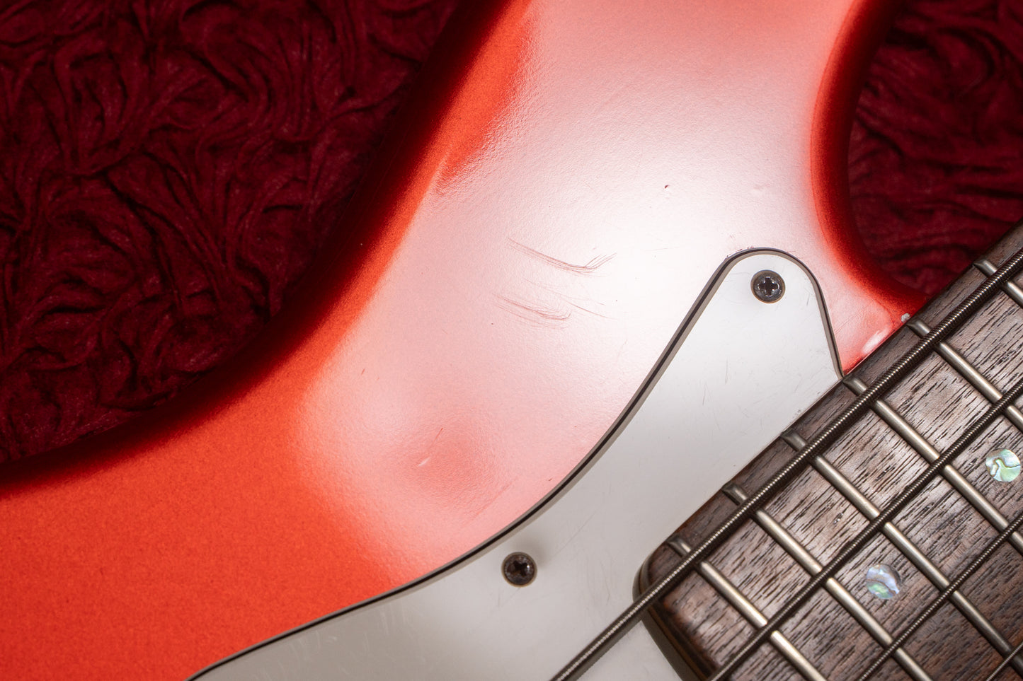 【used】Fender / American Deluxe Jazz Bass 4st Chrome Red 2002 4.045kg #DZ2034306【GIB Yokohama】