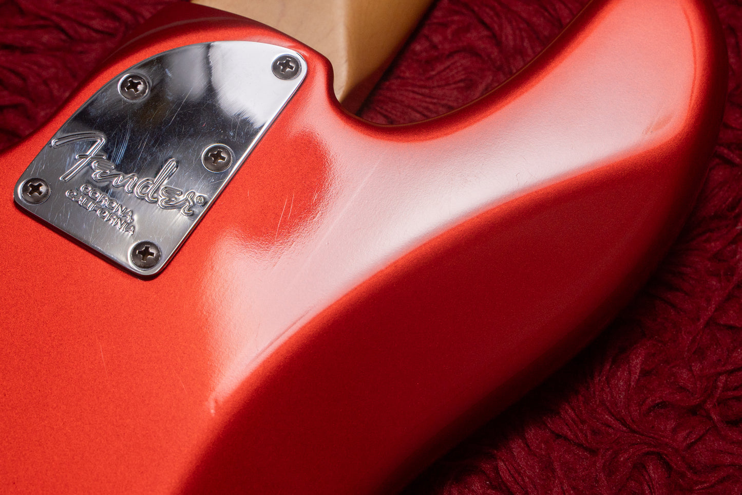 【used】Fender / American Deluxe Jazz Bass 4st Chrome Red 2002 4.045kg #DZ2034306【GIB Yokohama】