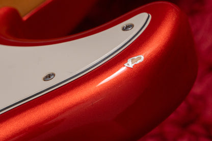 【used】Fender / American Deluxe Jazz Bass 4st Chrome Red 2002 4.045kg #DZ2034306【GIB Yokohama】