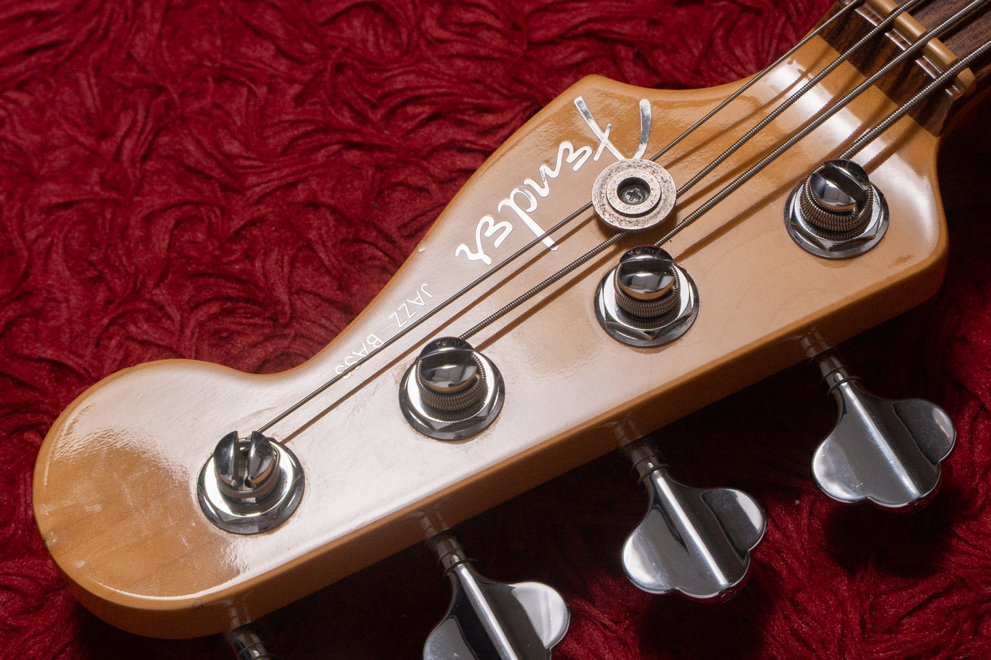 【used】Fender / American Deluxe Jazz Bass 4st Chrome Red 2002 4.045kg #DZ2034306【GIB Yokohama】
