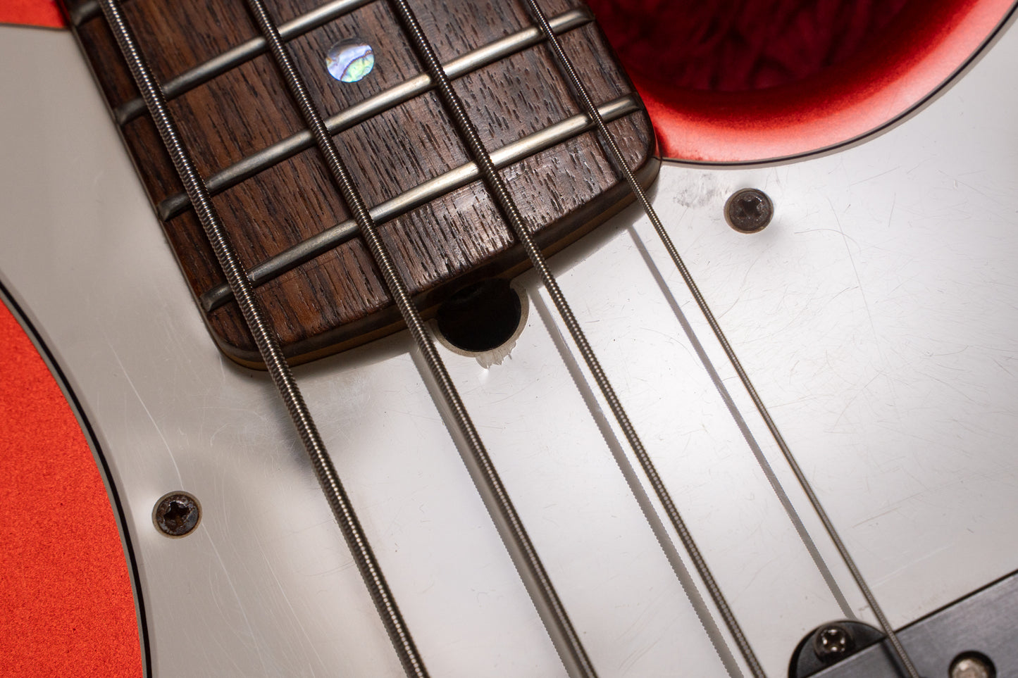 【used】Fender / American Deluxe Jazz Bass 4st Chrome Red 2002 4.045kg #DZ2034306【GIB Yokohama】