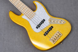 【new】Swing Guitars / Jazz Deluxe 5 Gold Sparkle 4.94kg #25080087【GIB Hyogo】【Plek-adjusted】