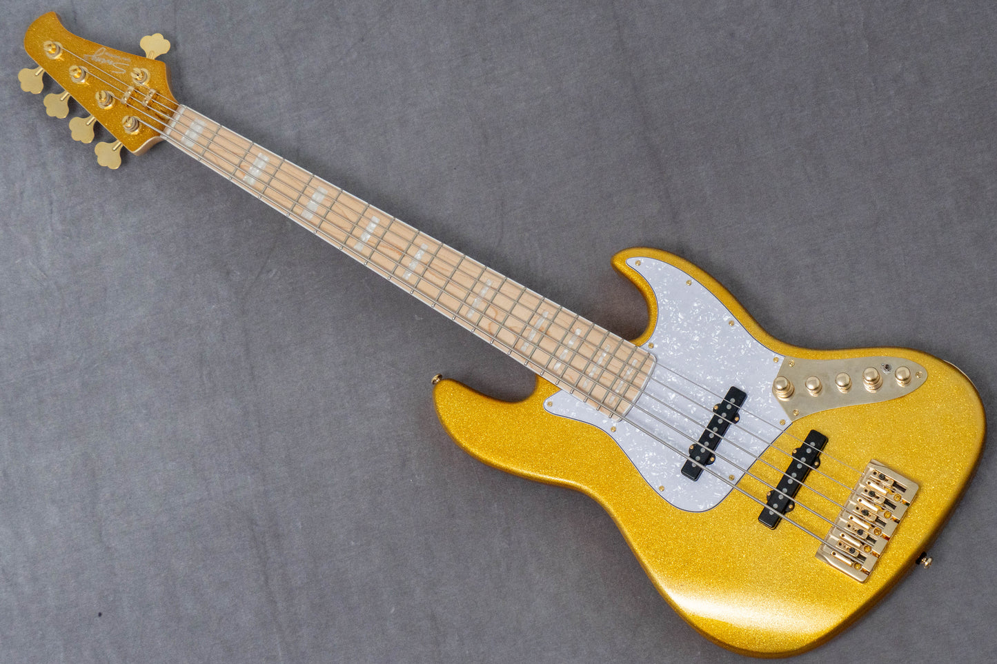 【new】Swing Guitars / Jazz Deluxe 5 Gold Sparkle 4.94kg #25080087【GIB Hyogo】【Plek-adjusted】