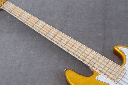 【new】Swing Guitars / Jazz Deluxe 5 Gold Sparkle 4.94kg #25080087【GIB Hyogo】【Plek-adjusted】