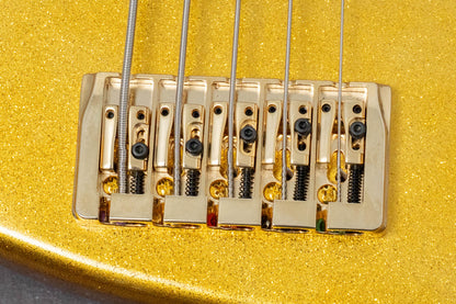【new】Swing Guitars / Jazz Deluxe 5 Gold Sparkle 4.94kg #25080087【GIB Hyogo】【Plek-adjusted】