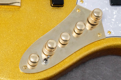 【new】Swing Guitars / Jazz Deluxe 5 Gold Sparkle 4.94kg #25080087【GIB Hyogo】【Plek-adjusted】