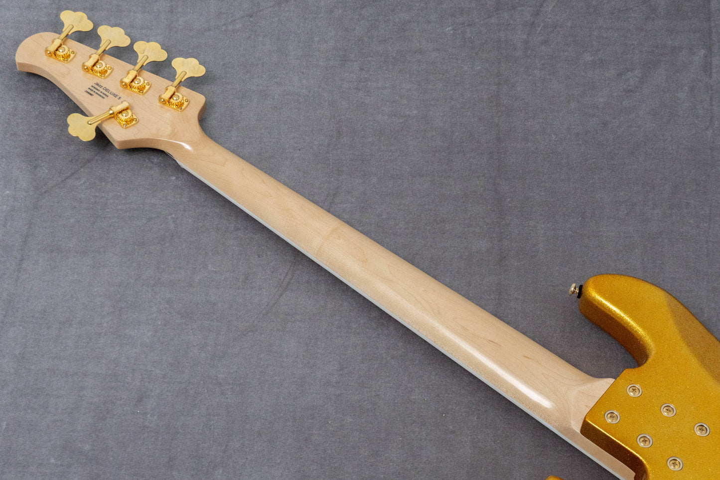 【new】Swing Guitars / Jazz Deluxe 5 Gold Sparkle 4.94kg #25080087【GIB Hyogo】【Plek-adjusted】