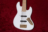 【new】Swing Guitars / Jazz Deluxe 5 White 4.54kg #25080004【GIB Yokohama】