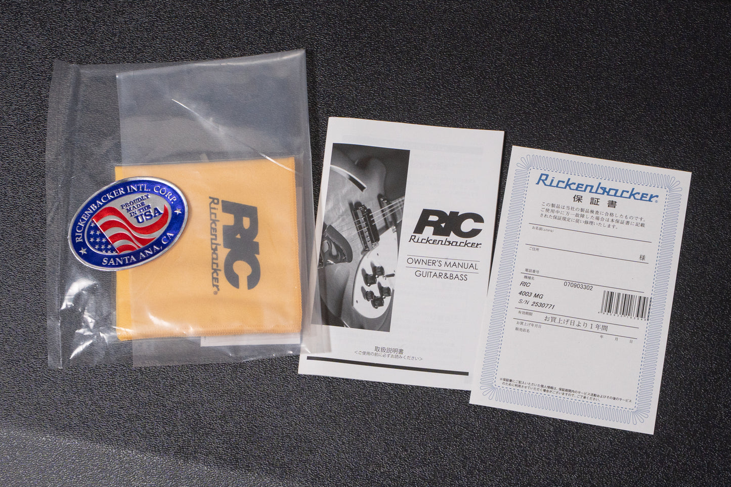 【new】Rickenbacker / 4003 MG 4.190kg #2530771【GIB Yokohama】