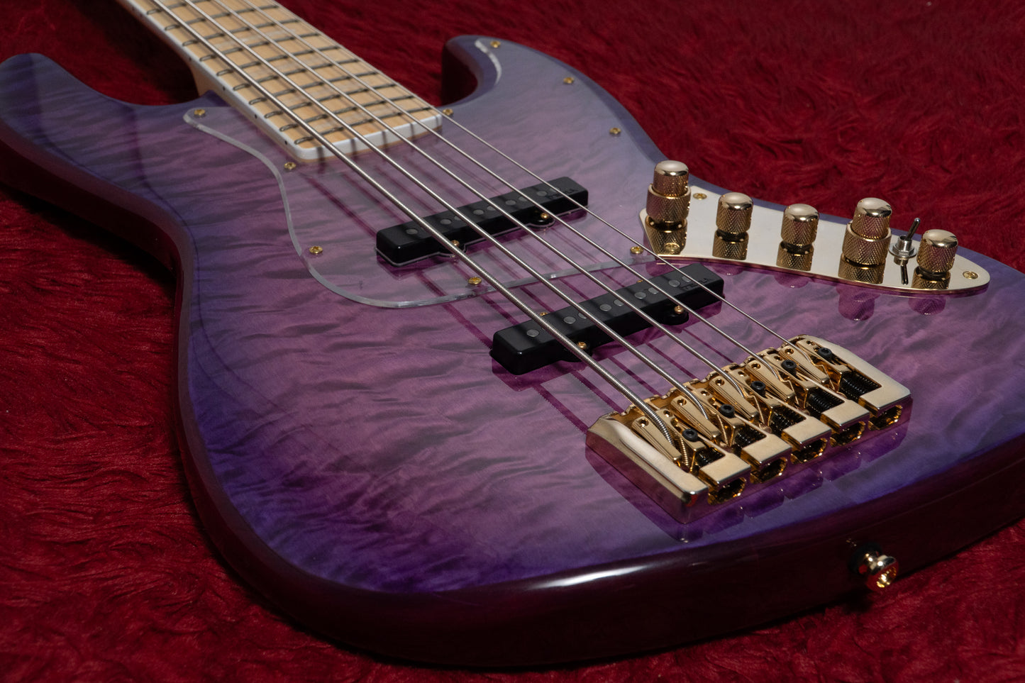 【new】Swing Guitars / Jazz Deluxe 5 Purple 4.775kg #25080019【GIB Yokohama】