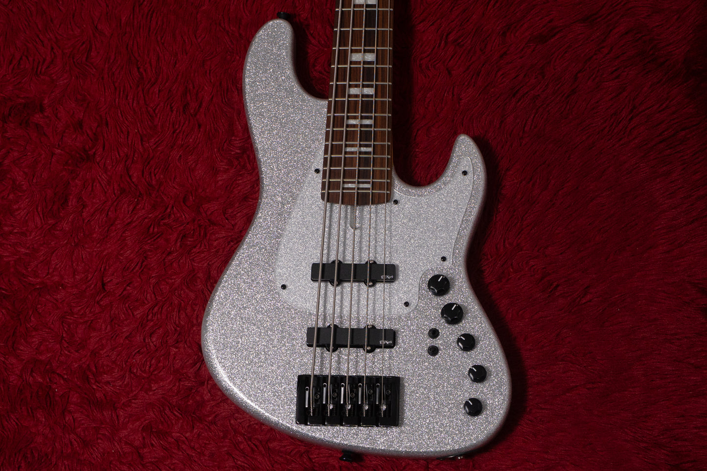 【new】D'Mark Guitars / JbX7 5 Master Series Silver Flake 4.090kg #25B0007【GIB Yokohama】