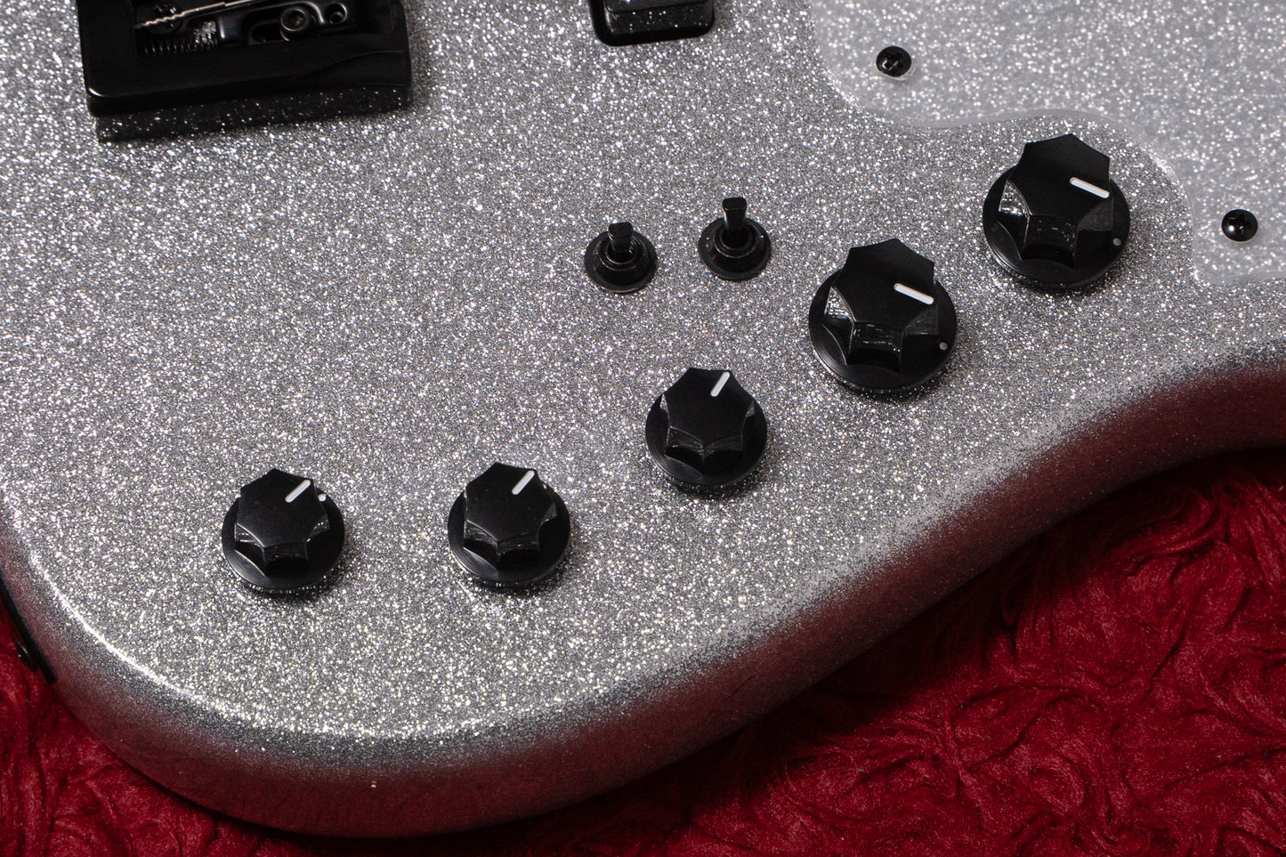 【new】D'Mark Guitars / JbX7 5 Master Series Silver Flake 4.090kg #25B0007【GIB Yokohama】