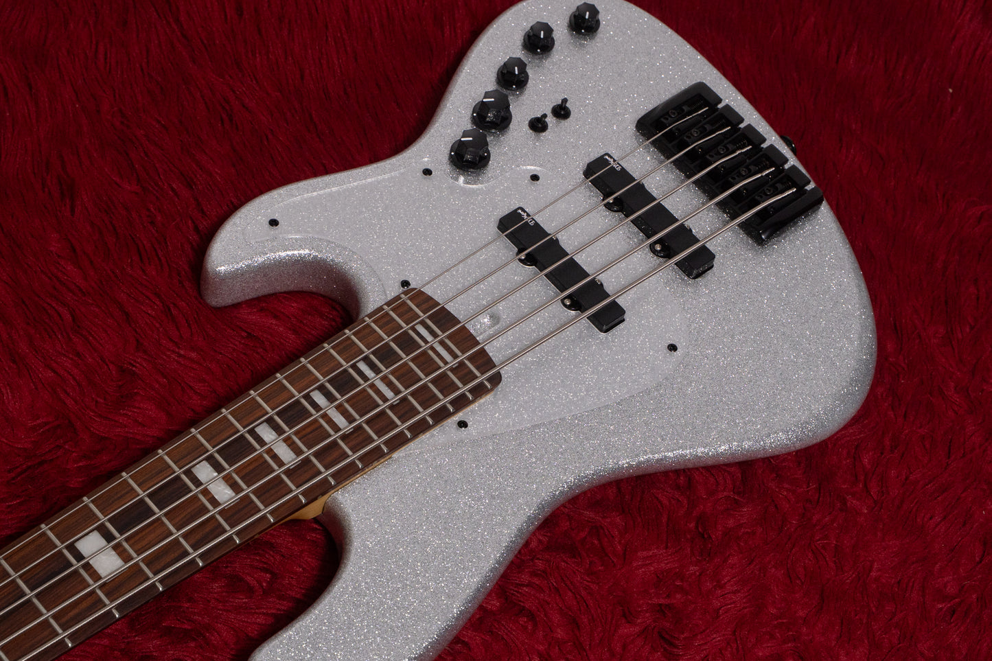 【new】D'Mark Guitars / JbX7 5 Master Series Silver Flake 4.090kg #25B0007【GIB Yokohama】