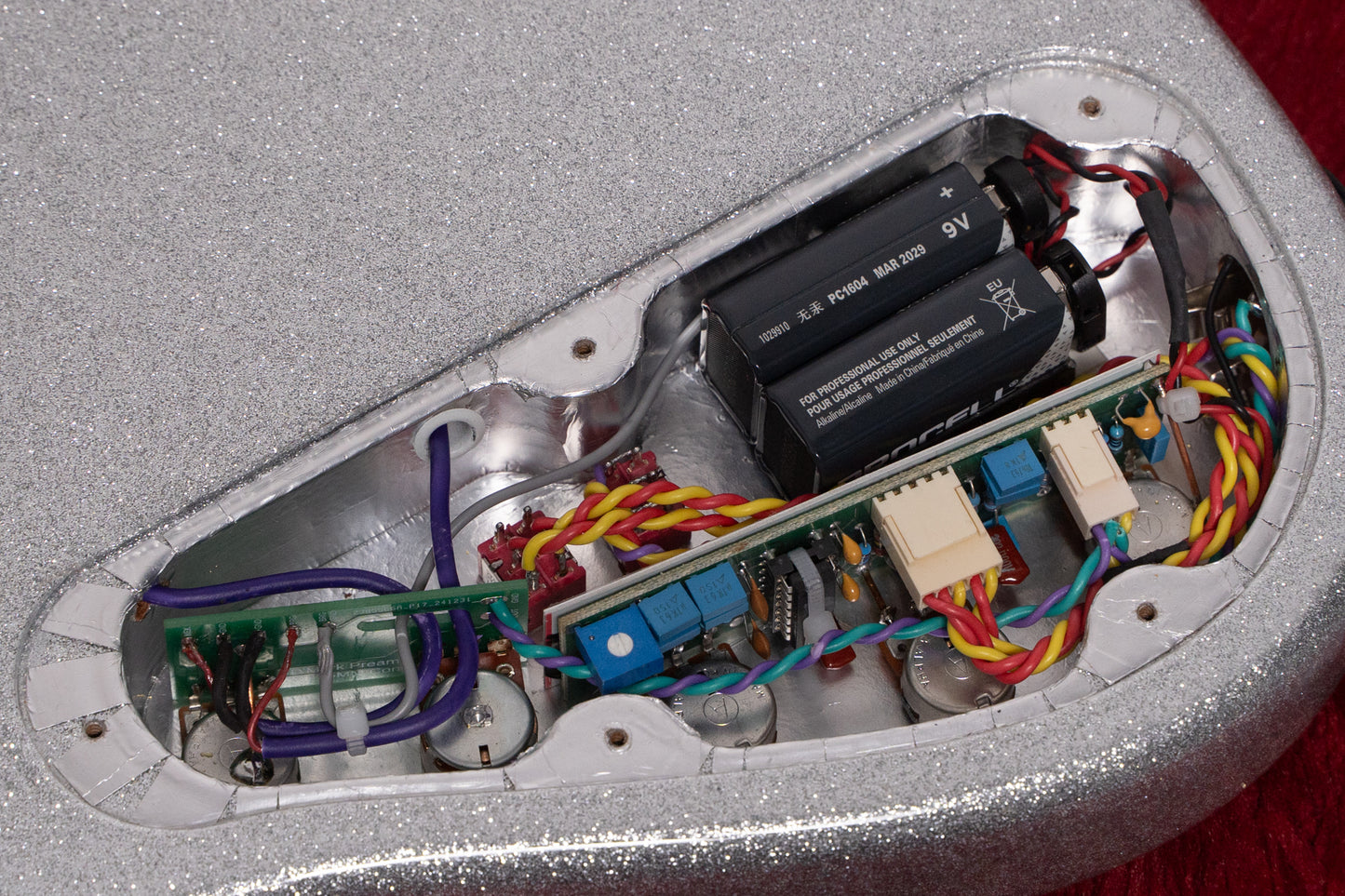 【new】D'Mark Guitars / JbX7 5 Master Series Silver Flake 4.090kg #25B0007【GIB Yokohama】