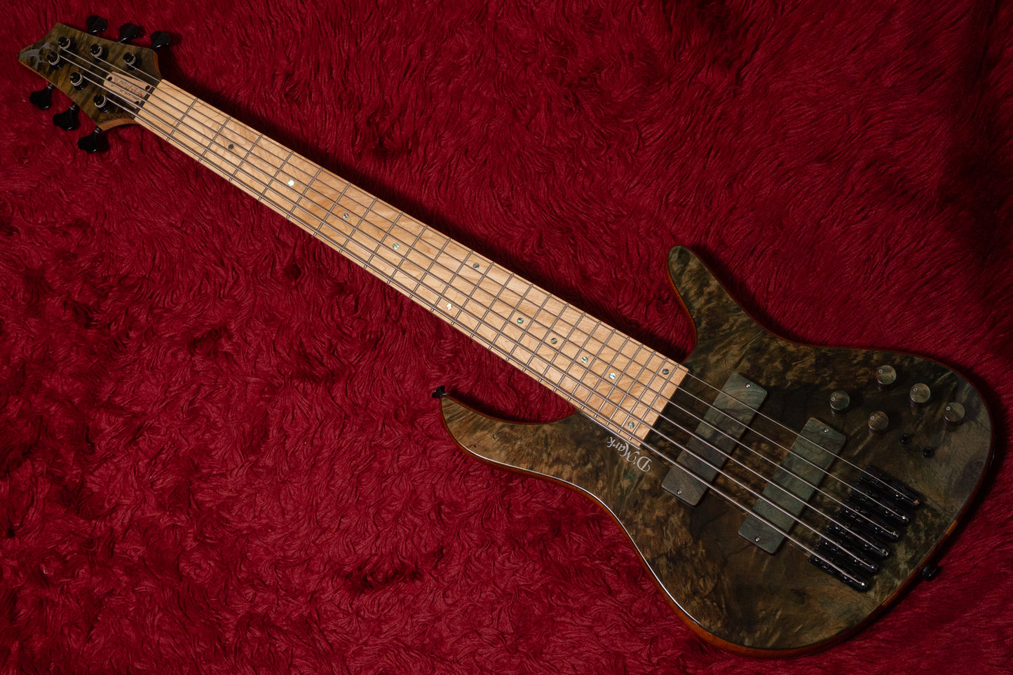 【new】D'Mark Guitars / ALPHA 6 Special Reserve Series Amazon Green 4.340kg #25B0006【GIB Yokohama】