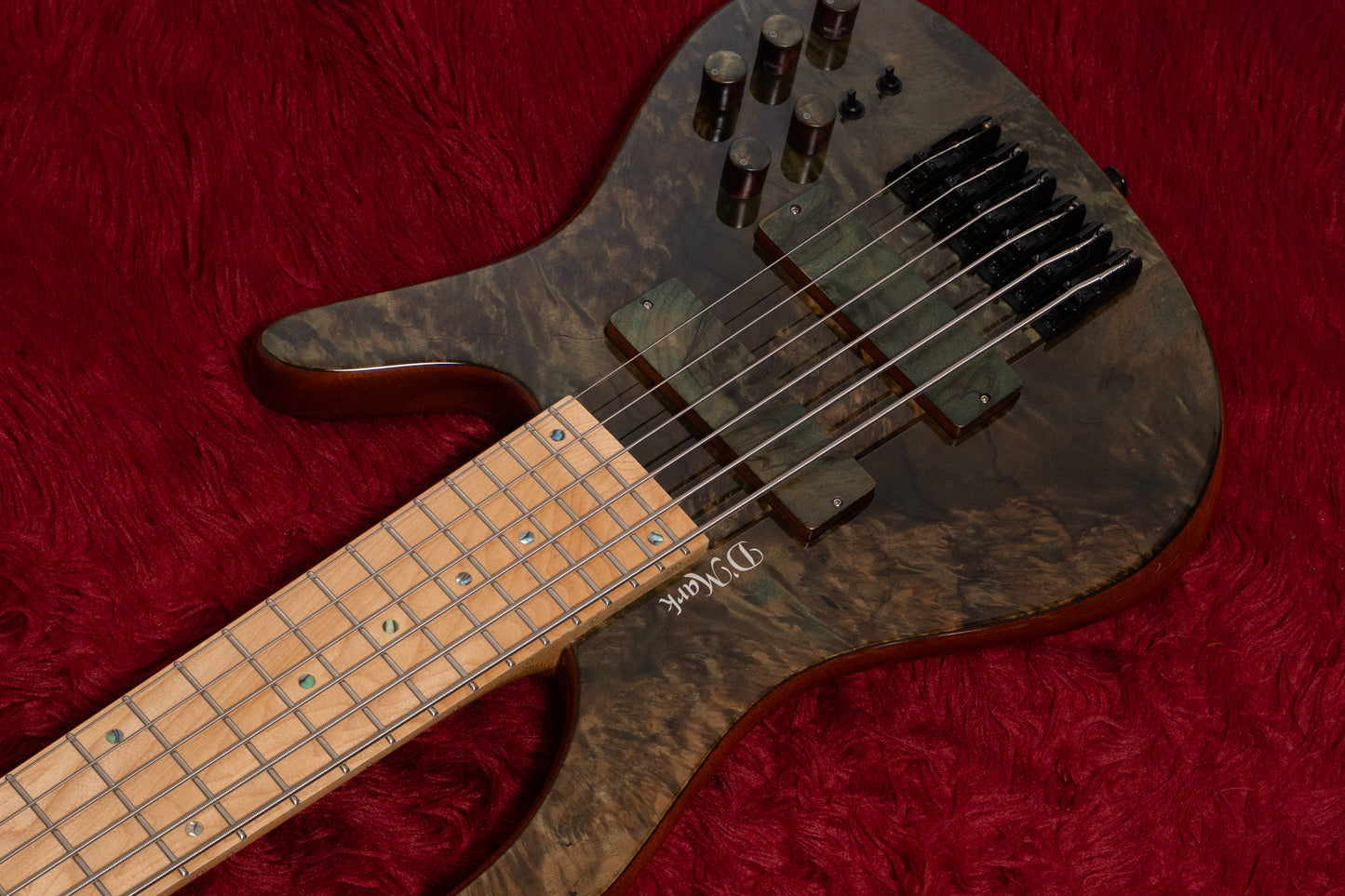 【new】D'Mark Guitars / ALPHA 6 Special Reserve Series Amazon Green 4.340kg #25B0006【GIB Yokohama】