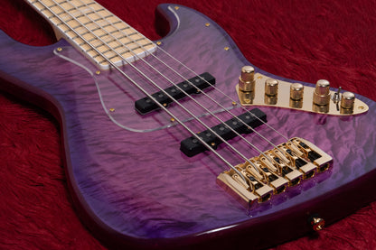 【new】Swing Guitars / Jazz Deluxe 5 Purple 4.555kg #25080029【GIB Yokohama】