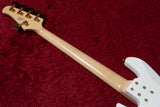 【new】Swing Guitars / Jazz Deluxe 5 White w Gold HW and Pearl Block Inlay 4.990kg #25080012【GIB Yokohama】