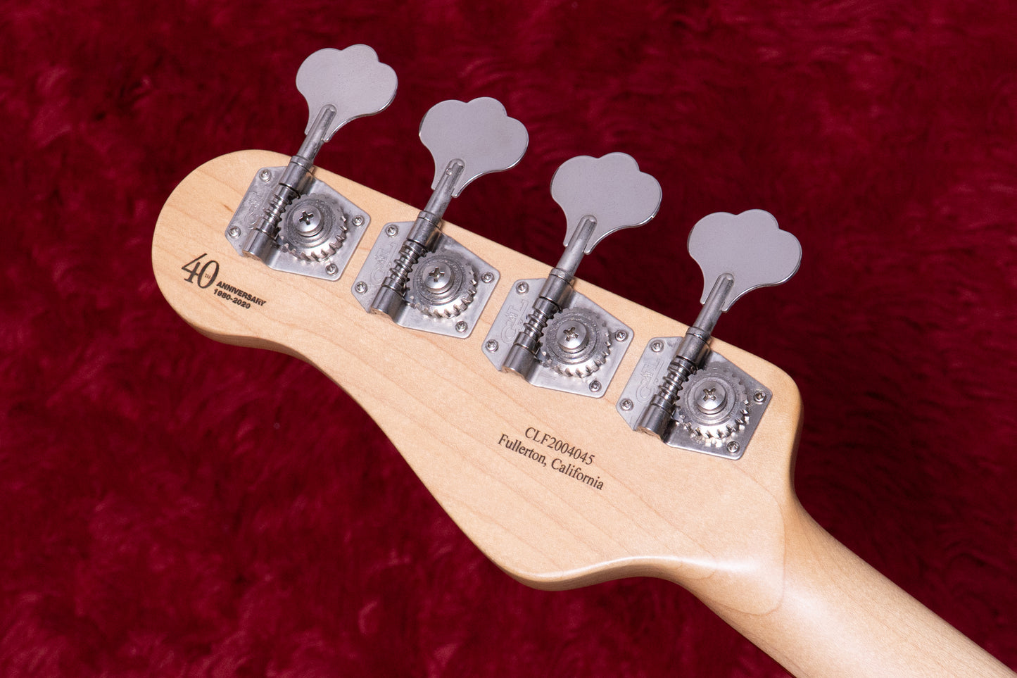 【used】G&L / SB-1 40th Clear Red 2020 3.840kg #CLF2004045【GIB Yokohama】
