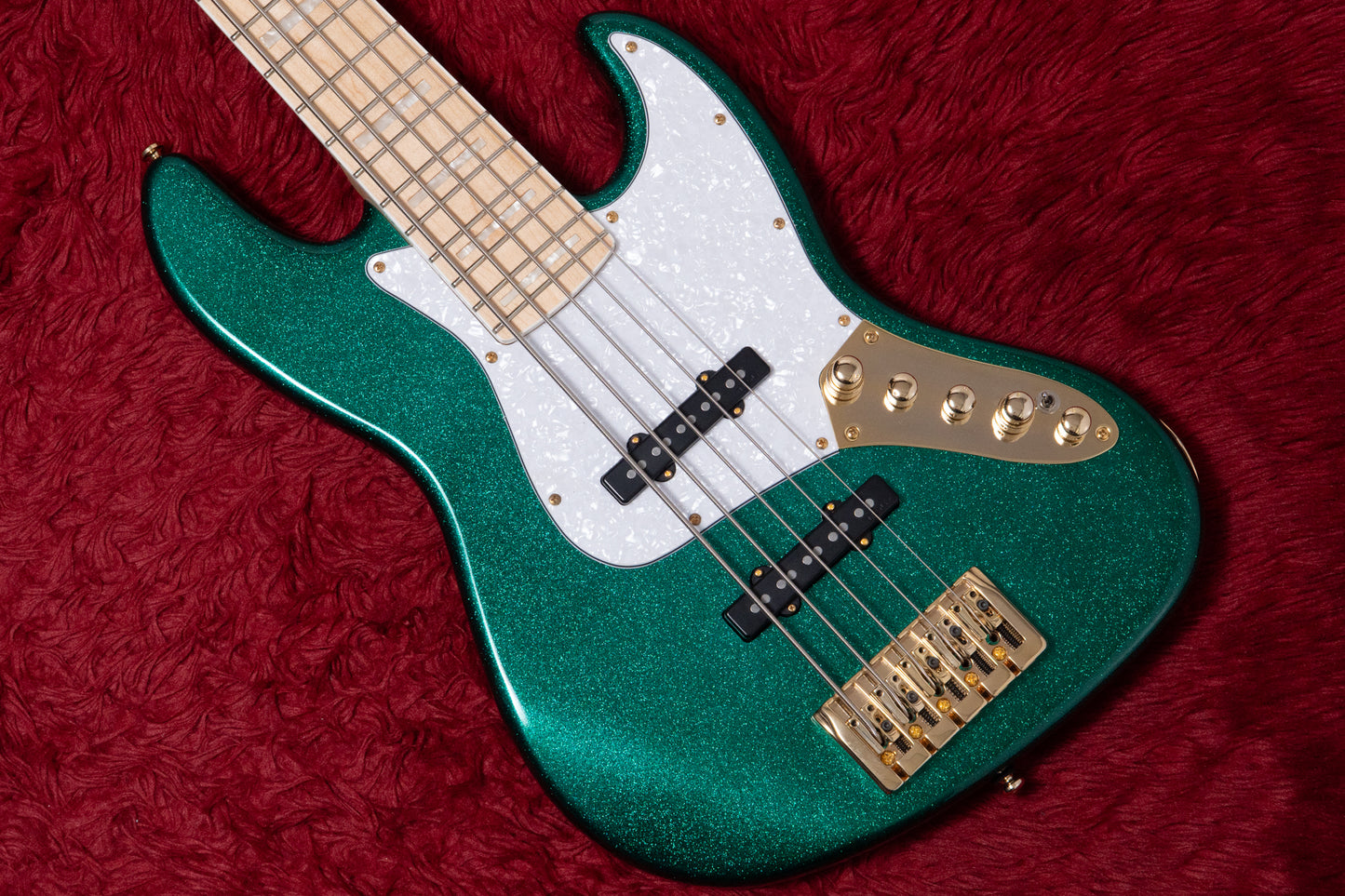 【new】Swing Guitars / Jazz Deluxe 5 Metallic Teal Green 4.880kg #24070066【GIB Yokohama】