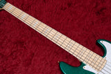 【new】Swing Guitars / Jazz Deluxe 5 Metallic Teal Green 4.880kg #24070066【GIB Yokohama】