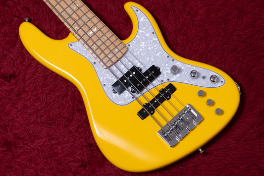 【used】Freedom Custom Guitar Research / Custom PJ BASS Active Yellow 2013 4.19kg #30127【GIB Yokohama】