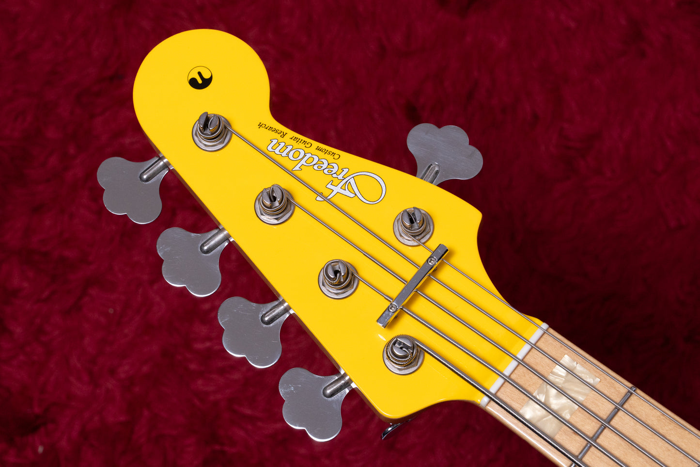 【used】Freedom Custom Guitar Research / Custom PJ BASS Active Yellow 2013 4.19kg #30127【GIB Yokohama】