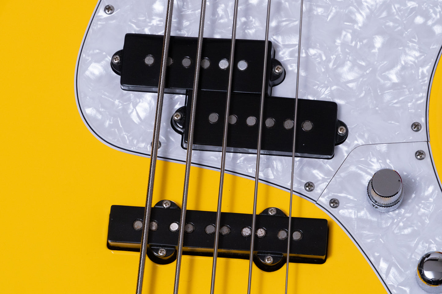 【used】Freedom Custom Guitar Research / Custom PJ BASS Active Yellow 2013 4.19kg #30127【GIB Yokohama】