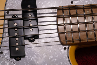【used】Freedom Custom Guitar Research / Custom PJ BASS Active Yellow 2013 4.19kg #30127【GIB Yokohama】