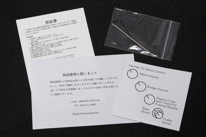 【new】Kikuchi Guitars / Hermes M70-4 TWH 3.720kg #537【GIB Yokohama】