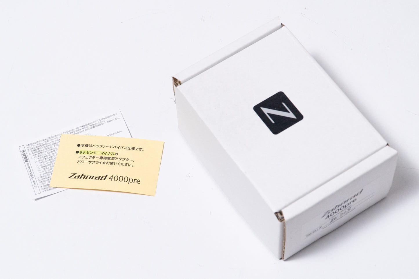 【used】Zahnrad / 4000pre black【GIB Yokohama】