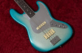 【used】Fender / Blu DeTiger Jazz Bass Sky Burst Sparkle Passive mod. 2024 3.740kg #MX24007408【GIB Yokohama】