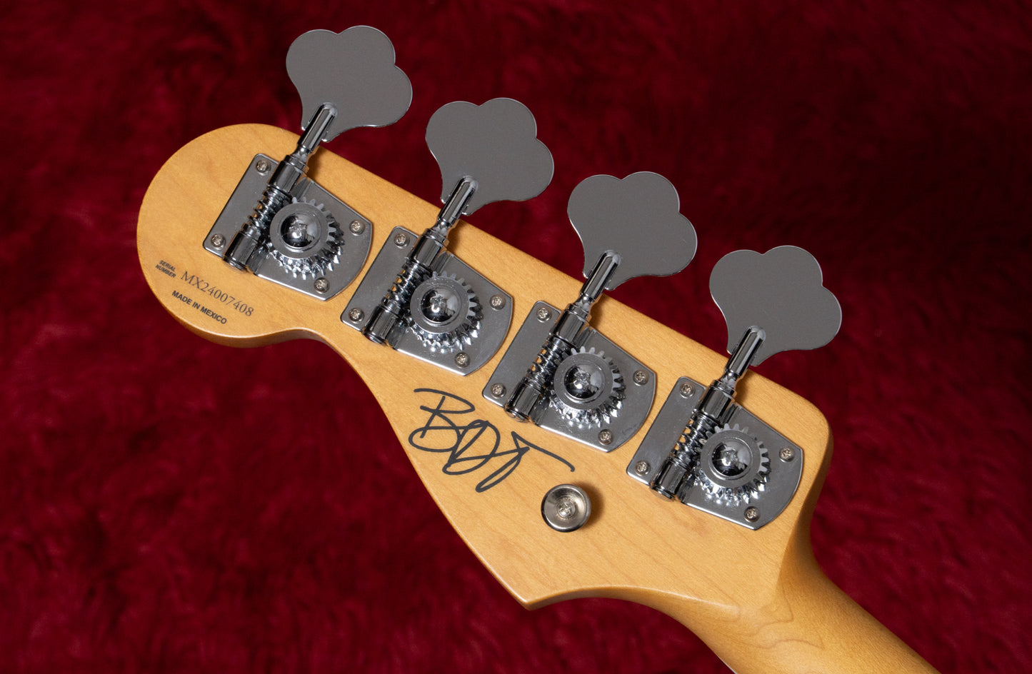 【used】Fender / Blu DeTiger Jazz Bass Sky Burst Sparkle Passive mod. 2024 3.740kg #MX24007408【GIB Yokohama】