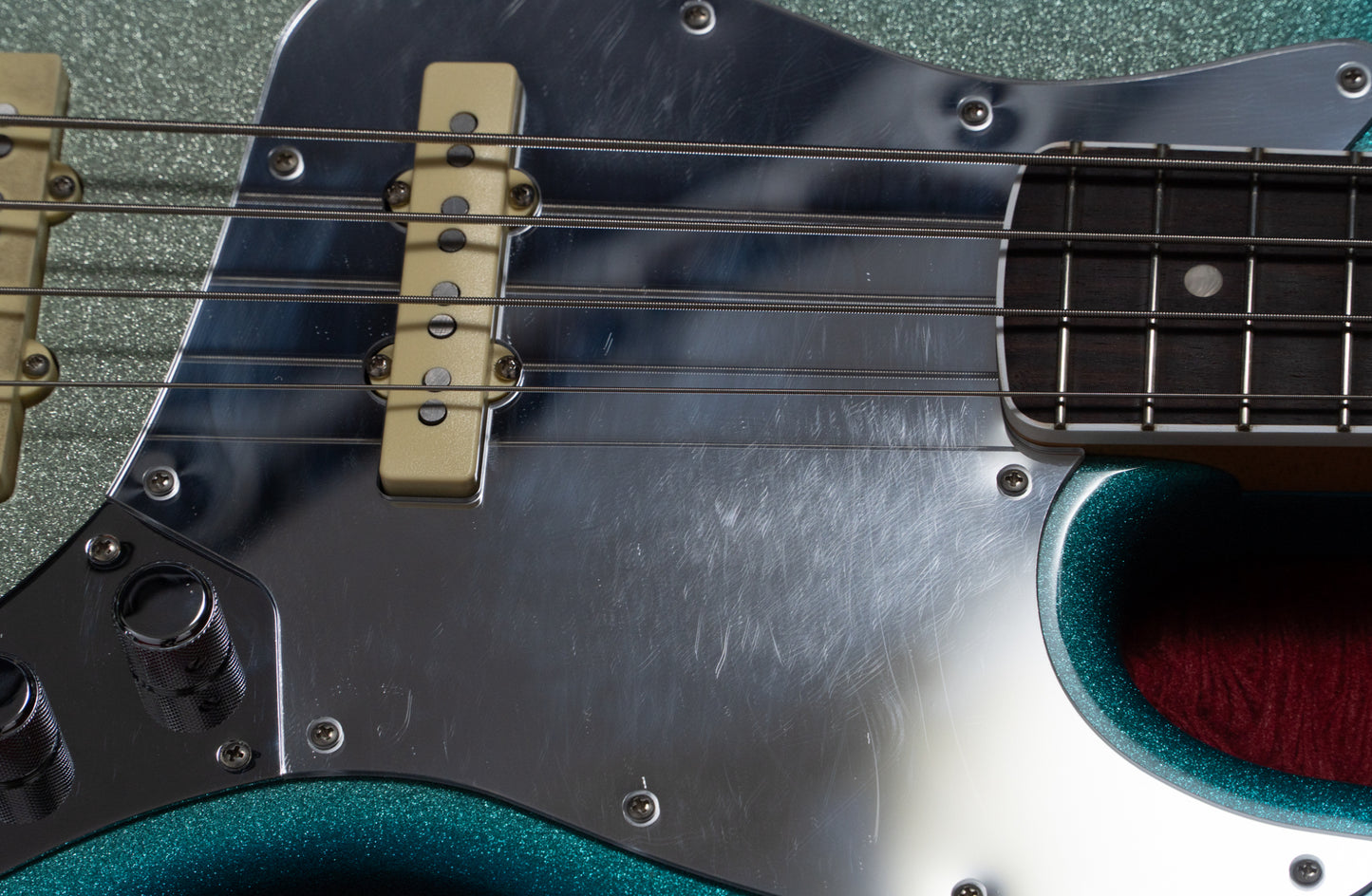 【used】Fender / Blu DeTiger Jazz Bass Sky Burst Sparkle Passive mod. 2024 3.740kg #MX24007408【GIB Yokohama】