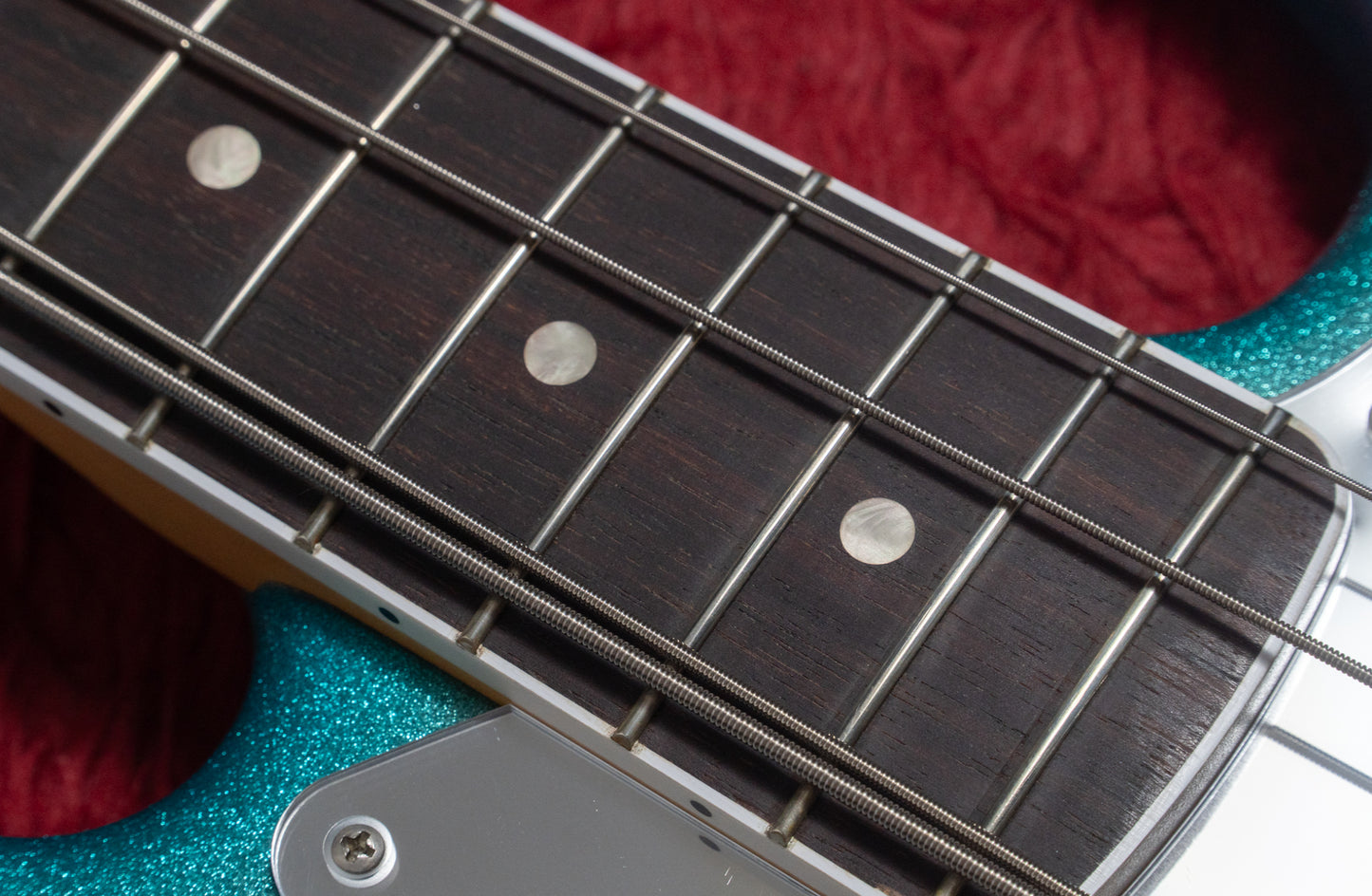 【used】Fender / Blu DeTiger Jazz Bass Sky Burst Sparkle Passive mod. 2024 3.740kg #MX24007408【GIB Yokohama】