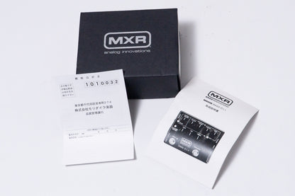 【used】MXR / IKEBE ORIGINAL M80 BASS D.I.+ Brushed Red【GIB Yokohama】