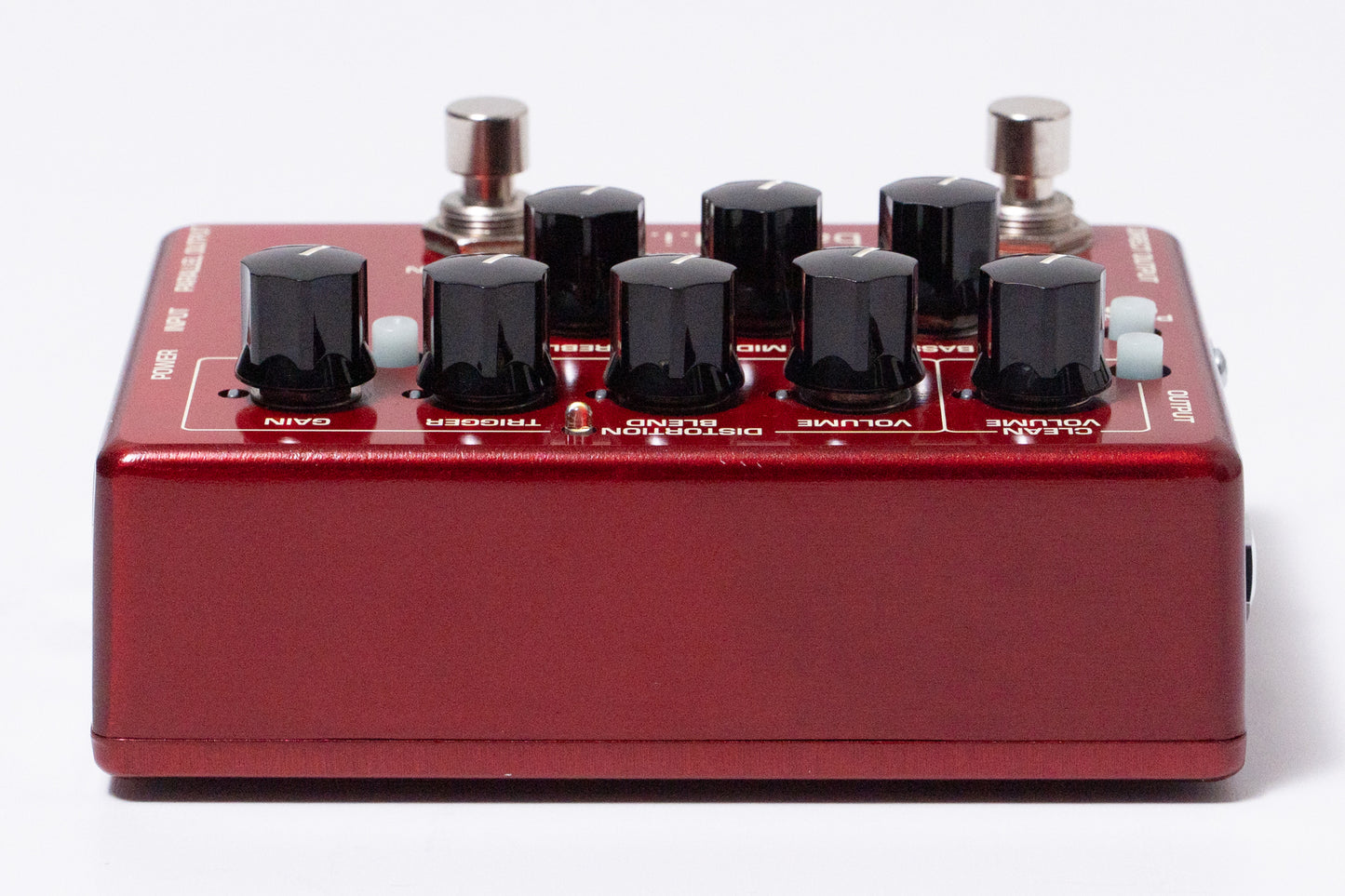 【used】MXR / IKEBE ORIGINAL M80 BASS D.I.+ Brushed Red【GIB Yokohama】