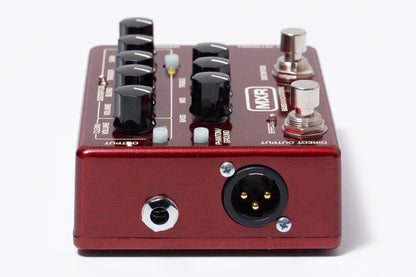 【used】MXR / IKEBE ORIGINAL M80 BASS D.I.+ Brushed Red【GIB Yokohama】