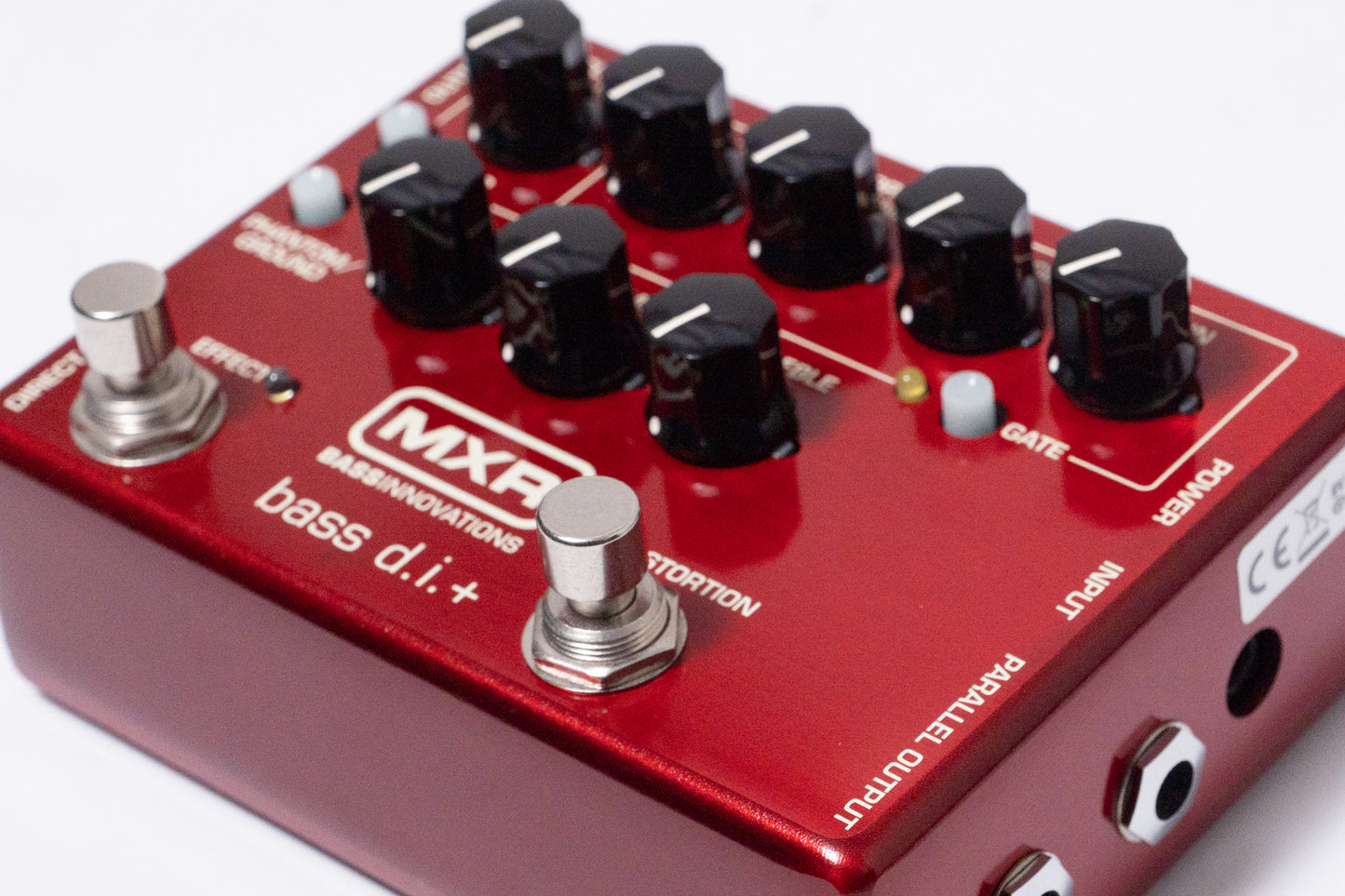 【used】MXR / IKEBE ORIGINAL M80 BASS D.I.+ Brushed Red【GIB Yokohama】