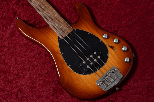 【used】Ernie Ball Music Man / Sterling 4 FL Honey Burnt 1999 4.200kg #F01130【GIB Yokohama】