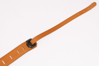 【new】Moody Straps / 2.5 Inch Black/Tobacco  Leather Long Tail【GIB Yokohama】