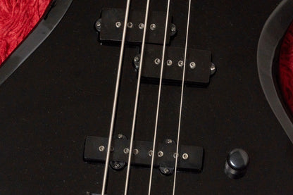 【used】B.C.Rich / WB-857 WARLOCK BASS BLK 4.075kg #B 9949【GIB Yokohama】