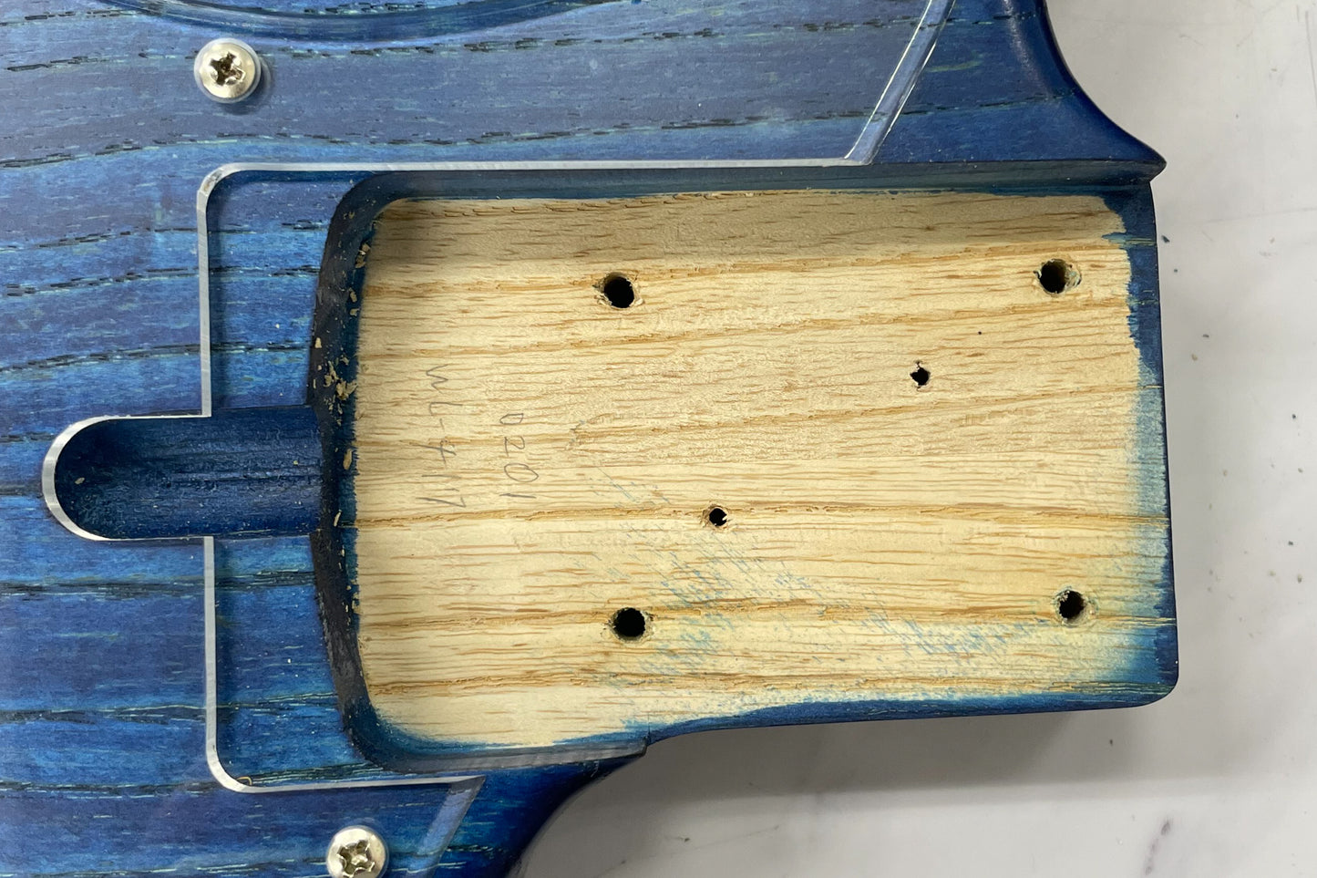 【used】Bacchus / WOODLINE417/E BLUE/OIL 3.910kg #140147【GIB Yokohama】