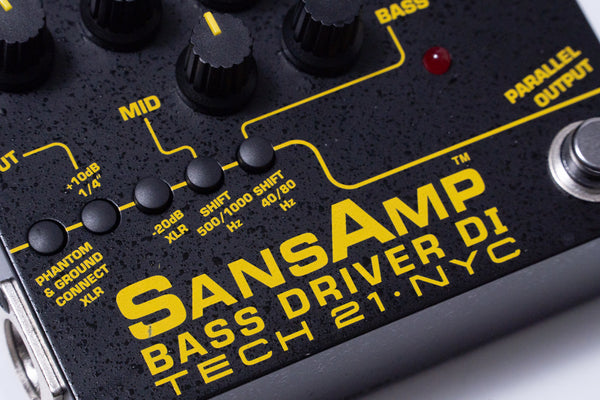 SansAmp Bass D DI　v2 Tech 21 SansAmp Bass Driver DI V2 Pedal | Sweetwater