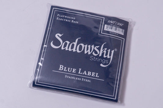 【new】Sadowsky / SBF40 Blue Flat Wound for 4st【GIB Yokohama】