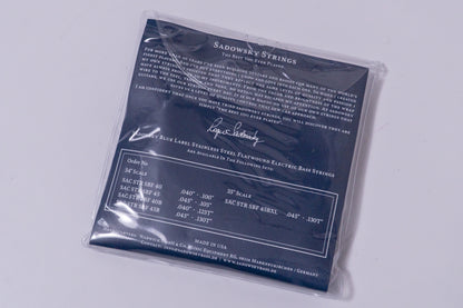 【new】Sadowsky / SBF40 Blue Flat Wound for 4st【GIB Yokohama】