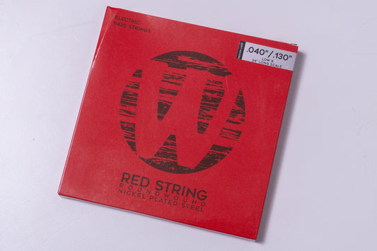 【new】Warwick / Red Label Bass String Set for 5st Nikkel 040/130【GIB Yokohama】