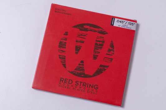 【new】Warwick / Red Label Bass String Set for 5st Nikkel 045/135【GIB Yokohama】